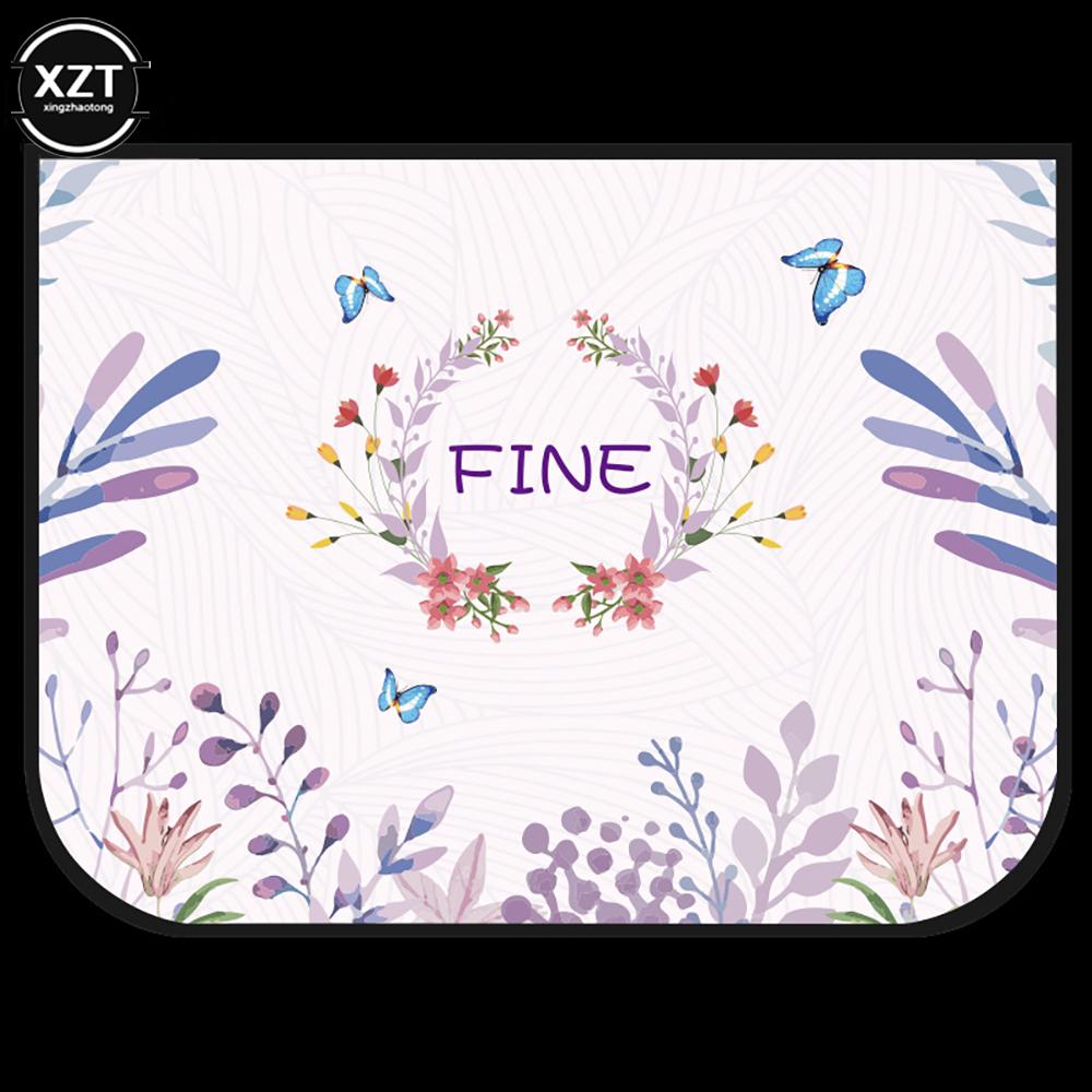 Car Magnetic Curtain In The Car Window Sunshade Cover Cartoon Universal Side Window Sunshade UV Protection For Kid Baby Children