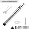 Jewelry Pneumatic Engraving Pen Kit, 4/6/8/16/24/32 Sided Tips with Air Hose, for Engraving & Matte Finishing on Gold, Silver & Stainless Steel