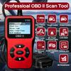 1 Stück V100 Professioneller OBD2-Scanner, Motorfehlercode-Leser, Diagnose-Scan-Tool für Autos mit OBD II-Protokoll seit 1996