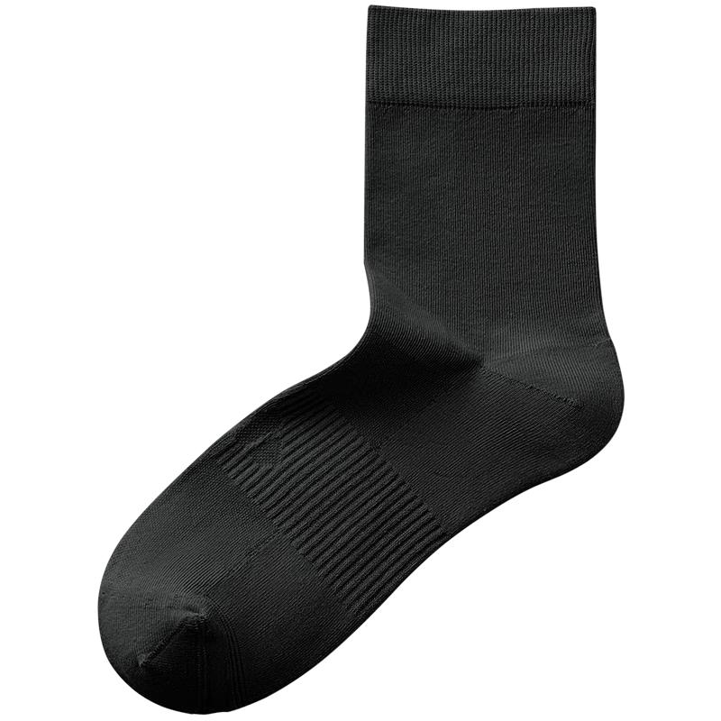Beneunder Men s Antibacterial Odor-Resistant Mid-Calf Socks F