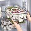Divided Serving Tray with Lid , Food Storage Container, Snack Box, 4/8 Compartment Snack Containers, Fruit Storage Containers