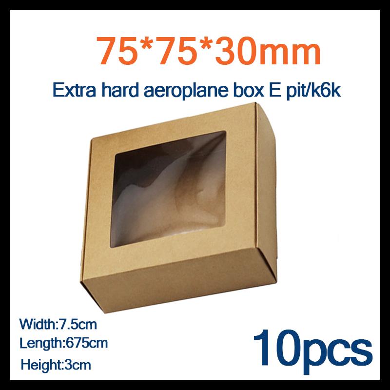 10Pcs Multi Size Brown Kraft Paper Gift Box Christmas Cookies Candy Packaging Box Wedding Gifts For Guest Handmade Soap Wrapping