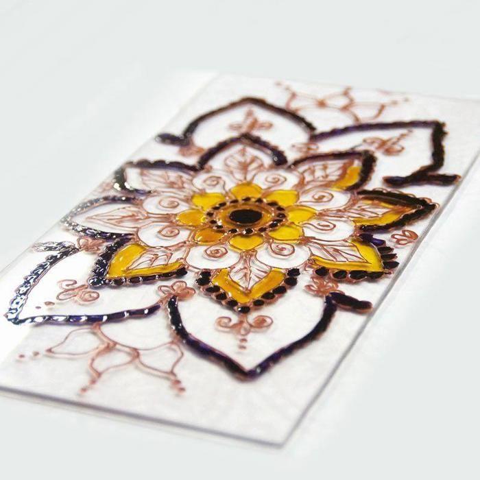 Outliner for Stained Glass Paint Black 20 Ml