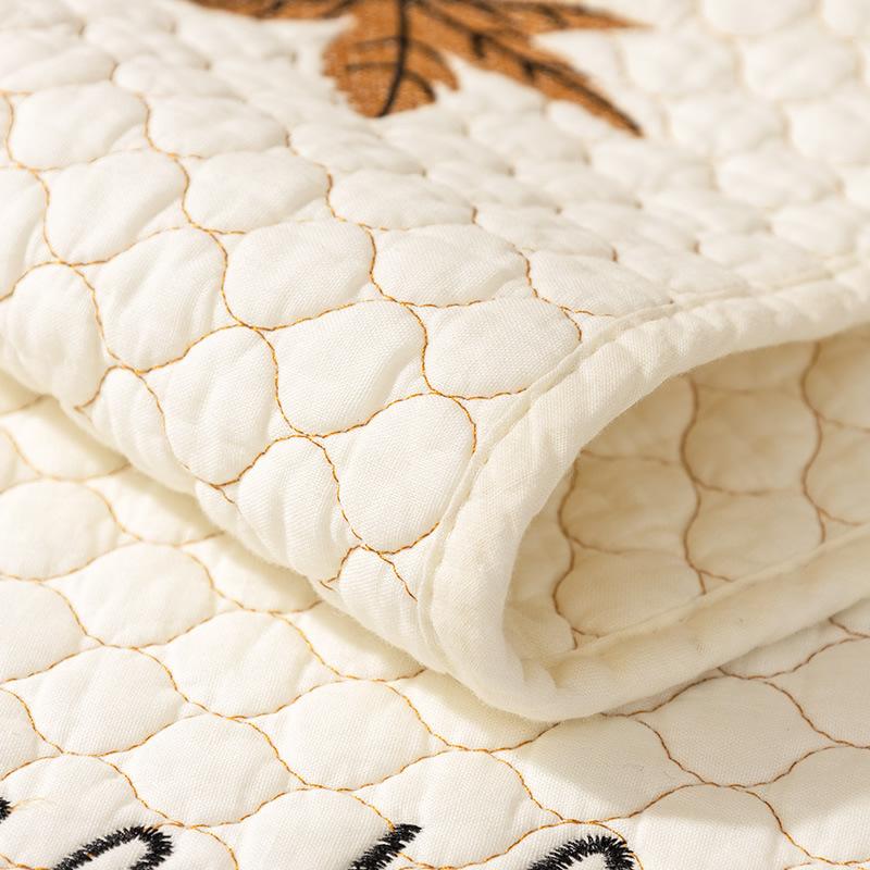 Cuscino per divano in puro cotone, Cuscino per seduta universale double-face per tutte le stagioni, Copridivano moderno e semplice, Asciugamano antiscivolo per schienale