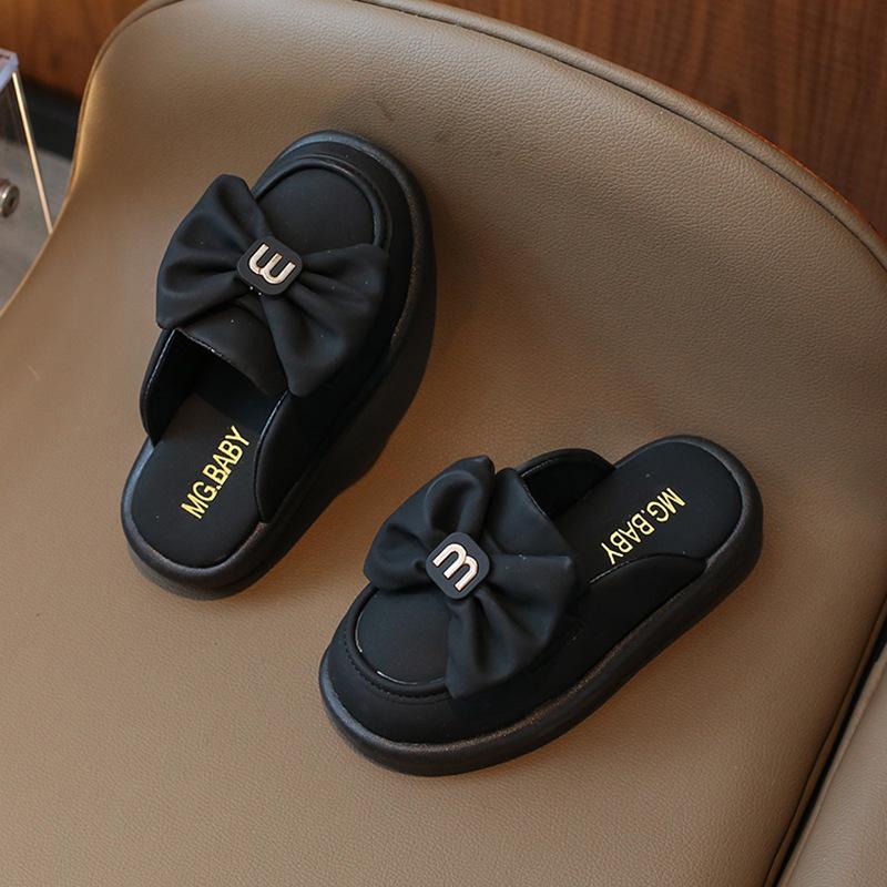 Letní móda pro děti středního a staršího věku taška s měkkým dnem Head Tow Dívčí všestranné cool pantofle s plochým dnem