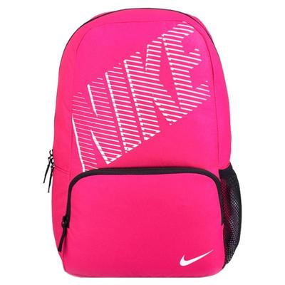 Polyester Backpack Regular Unisex Rose Red Casual BA4865-616