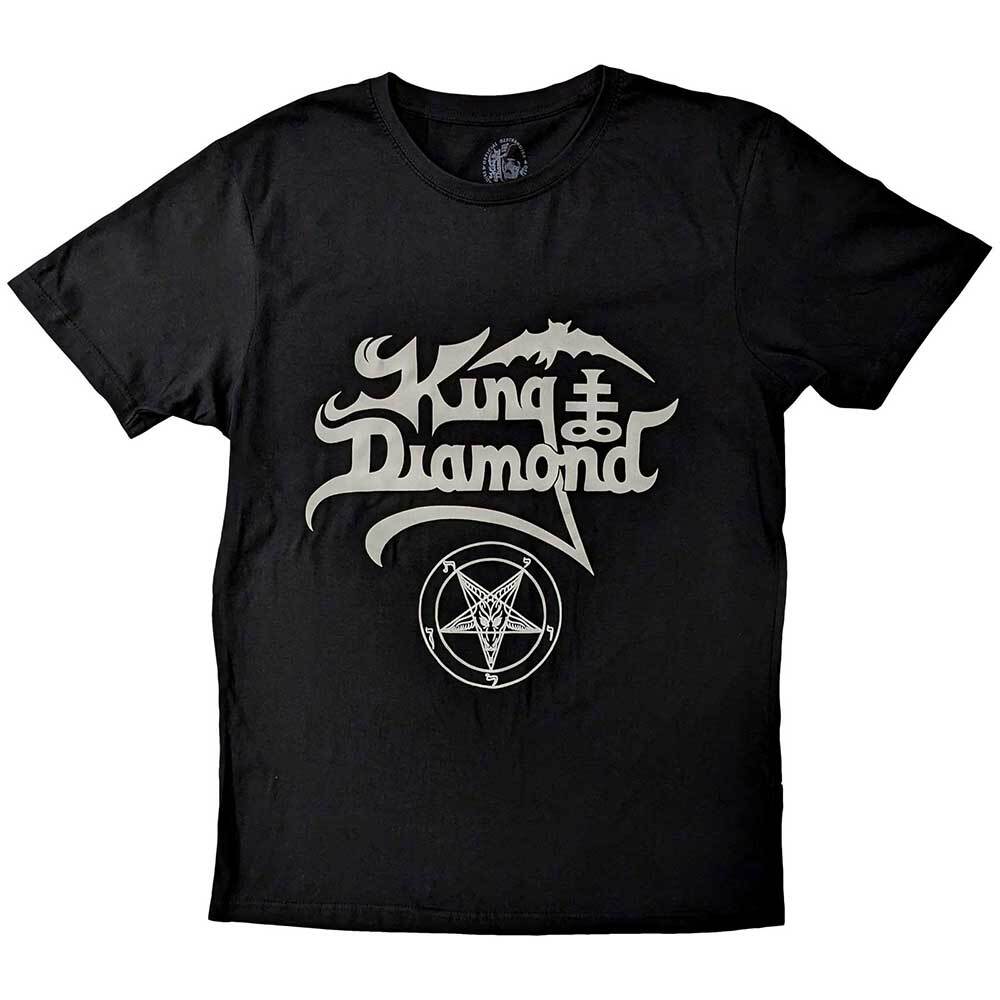 

Унисекс футболка King Diamond: логотип S