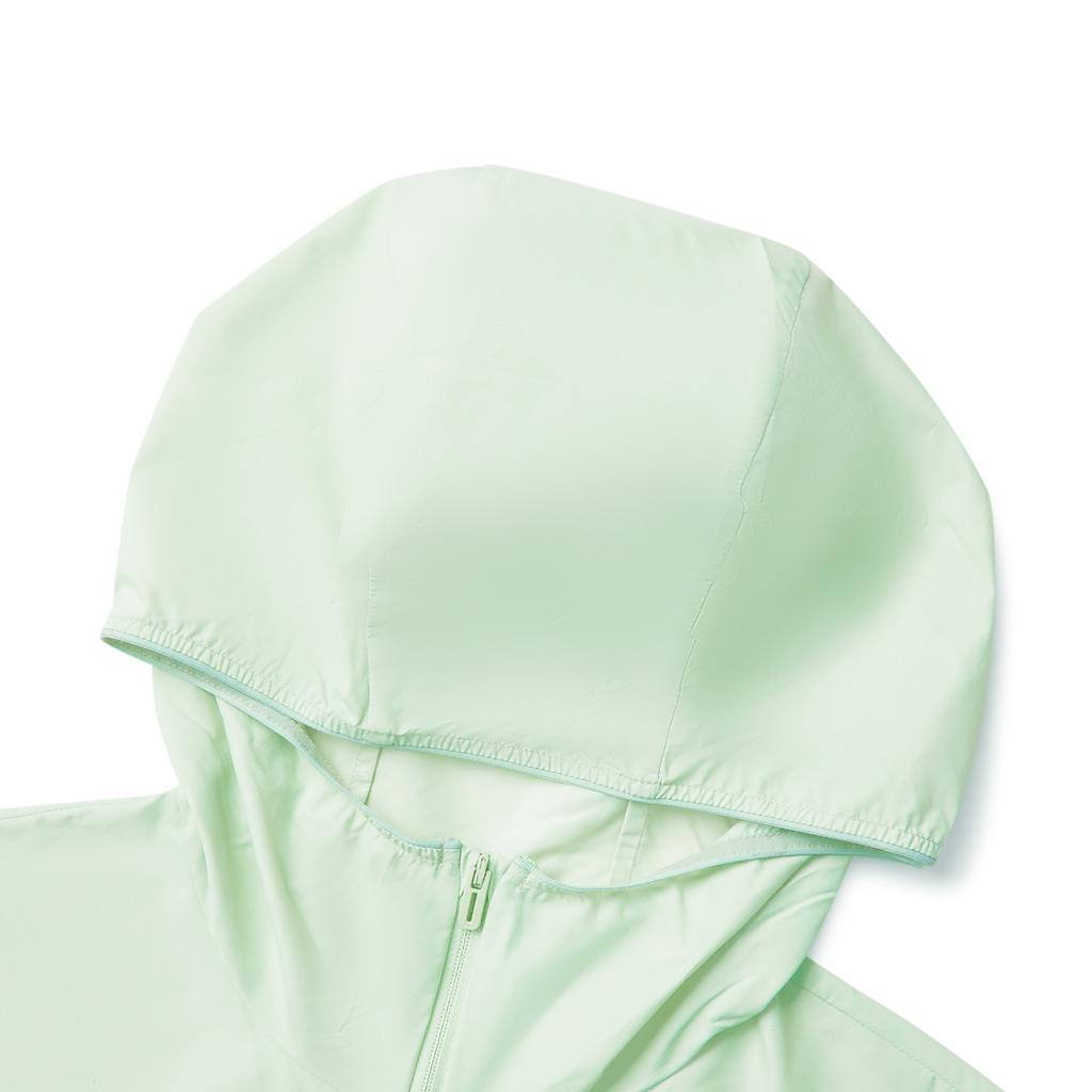 Li Ning Fitness Serie Einfarbig mit Reißverschluss Kapuzenjacke Bequem Atmungsaktiv Vielseitig Sportjacke Damenjacke Schafsfett-Grün AFDV154-3