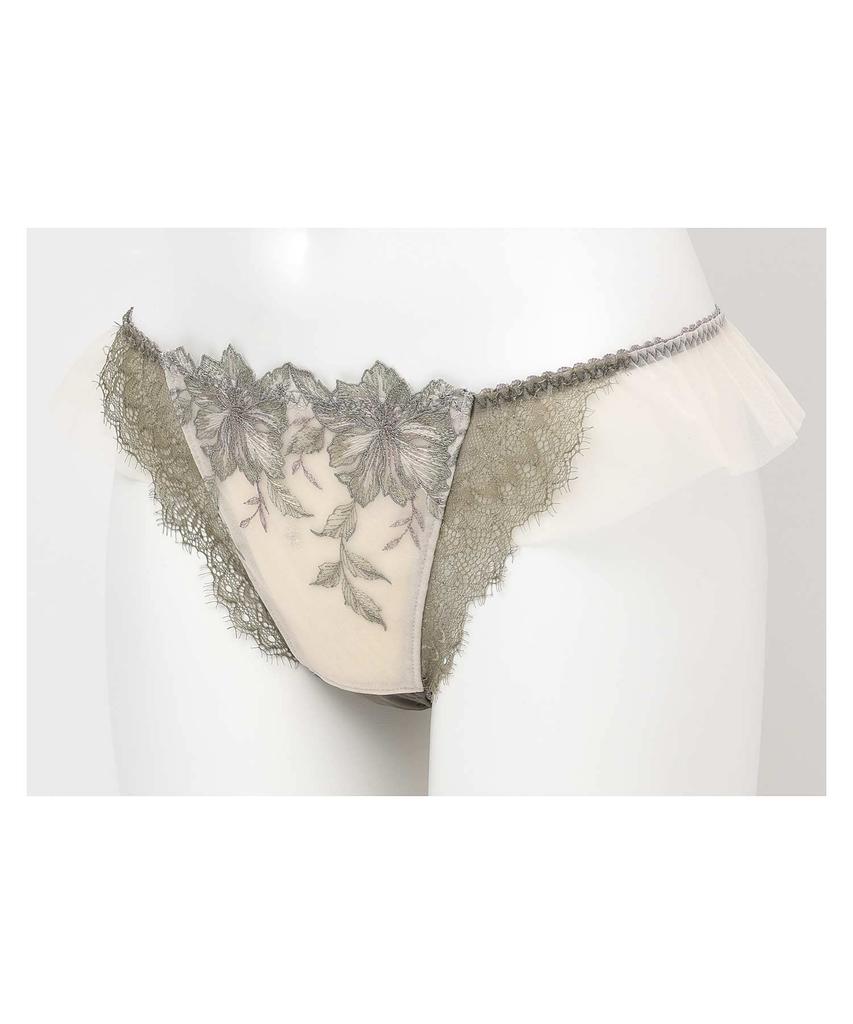 Thong Panties with Smooth Underarm Pair with BYJ665 Amphi/Wacoal Women's Glama-Rich Fit, (PYJ565)