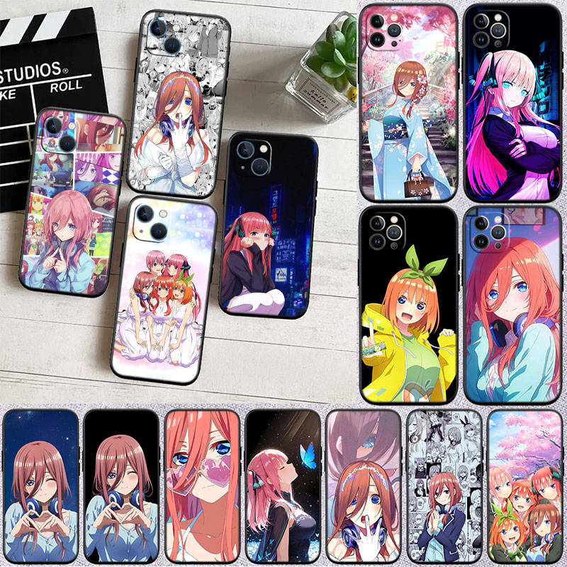 IR19 Miku Nino Itsuki Nakano Shell for Samsung Note 20 10 S25 Plus Ultra Lite A51 A52 A53 A71 A72 A73 M20 M30 M21 M31 M51 A11 A70 A56 A26