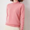 2024 Autumn/Winter Loose Plus Size Women's Knit Sweater with Half-High Collar