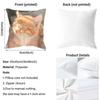 Cute Pet Animal Cushion Cover Reversible Plush Pillow Cover – For car, sofa, bedroom, perfect as a gift.