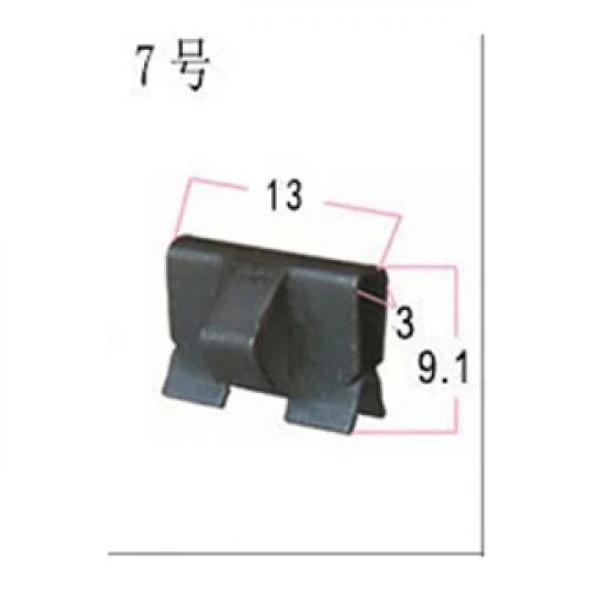 10Pcs Metal Rivets Universal Auto Front Console Dash Dashboard CD Panel Snaps Clips Retainer Metal Clip