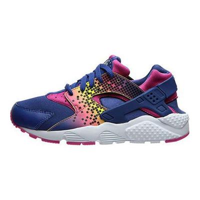 Huarache Run Cómodo Tejido Ligero Cuero Sintético Absorción de Impactos Antideslizante Resistente al Desgaste Zapatillas de Running de Caña Baja 704946-500