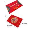 Red Thick Spring Festival Chinese Floor Bedroom Door Porch Mat Carpet Rug