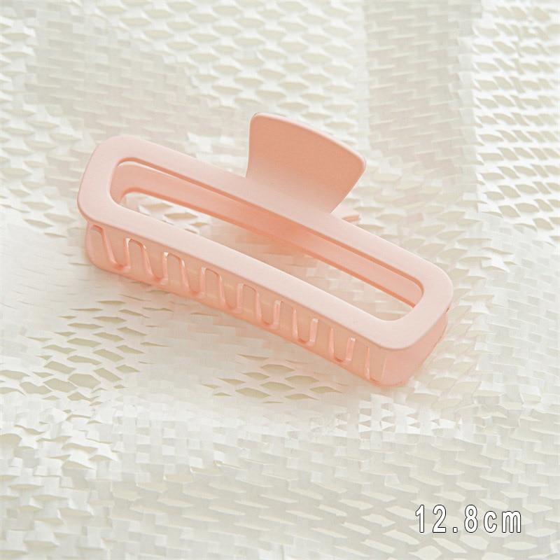 2023 New Women Sweet Resin Large Barrettes Crab Hair Clip Fashion Jelly Hair Claw Shark Clip For Girls Hair Accessories Headwear