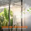 Indoor Greenhouse with Grow Light Plant Shelf 4 Pack T8 Full Spectrum Plant Lights and Cover Mini Greenhouse for Indoor Plant S