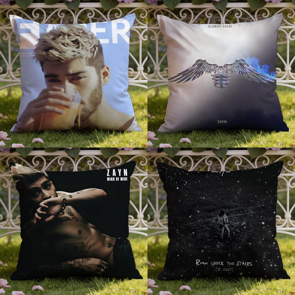 Copricuscino Z-Zayn cantante M-Malik Copricuscino a Doppia Scena per Casa e Auto: Reversibile per un Comfort Premium