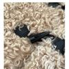 Women Winter Thickened Horn Button Lamb Wool Coat Fluffy Faux Fur Oversize Jacket