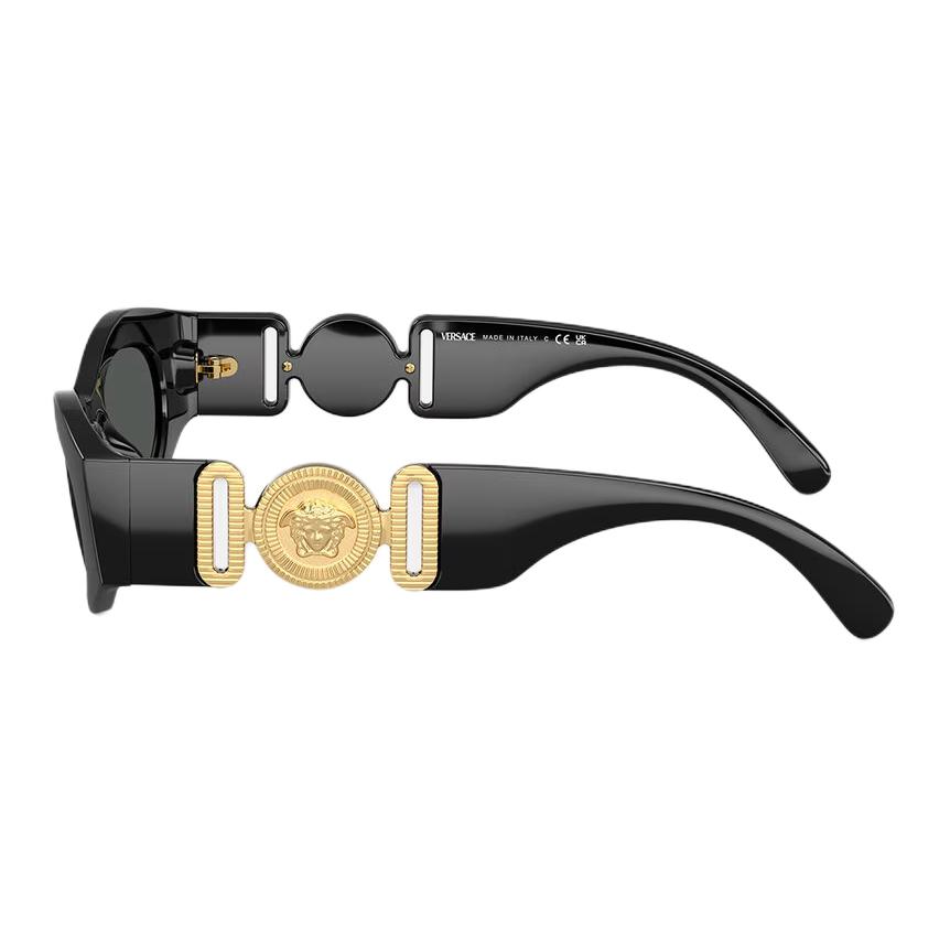 Versace Logo Cat Eye Sunglasses Women Sunglasses Black O4480U-OGB18751_ONUL
