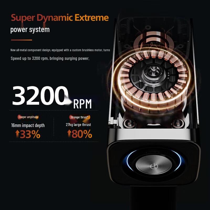 Philips Percussion Massage Gun PPM5202G CN Plug (adapter Included)