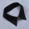 Elegant White Black False Wrist Cuffs Detachable Polyester False Collars Costume Accessory Black Button Shirt False Simple Cuffs