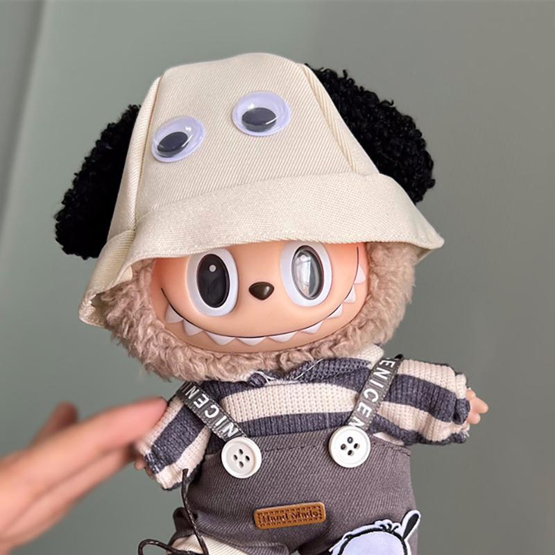 Mini Doll'S Clothes Outfit Accessories For Plush Vinyl Labubu Doll Cotton Doll Replacement Suit Only Clothing For Kids Gift