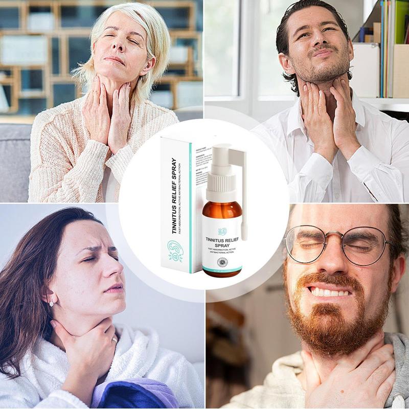 New 30ml Tinnitus Relief Portable Ear Spray Clear Tinnitus Effective Ringing in The Ear Relief Ear Wax Removal Spray Tinnitus