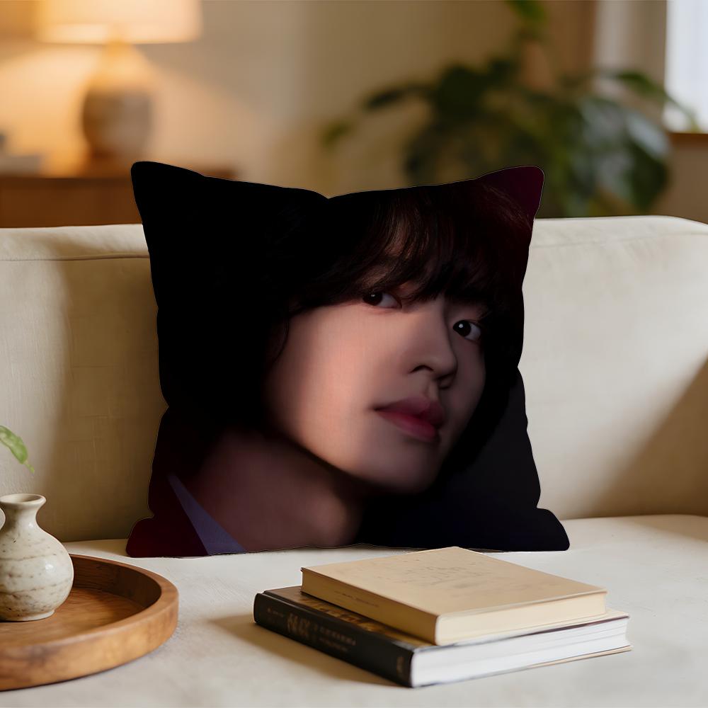 

Hot Korea TV BBitch X Rich Cushion Cover Short plush pillowcase for bed sofa carwashable 30x30cm