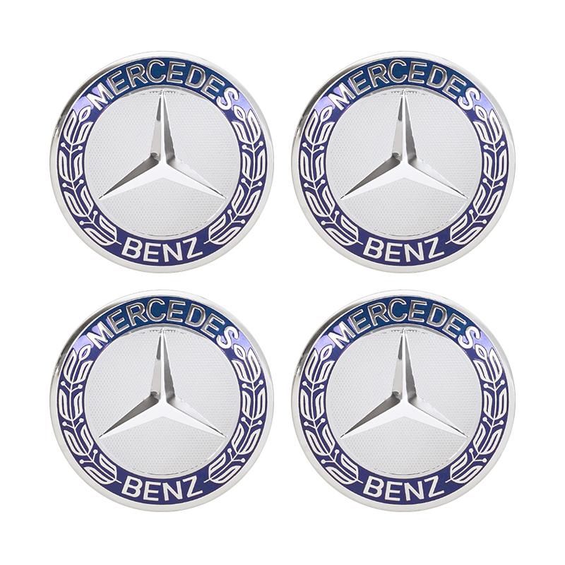 4 pieces Zinc Alloy Car Wheel Hub Replace Cover Accessories For Mercedes Benz Smart W205 C300 W203 W206 W108 W124 W126 W140 W168 FF2