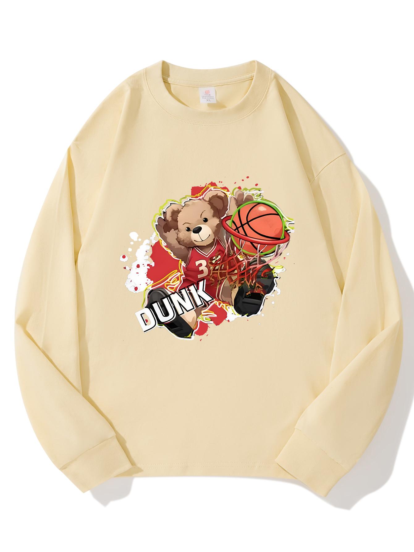 

Dunk Autumn Clothing Длинные рукава из чистого хлопка, новый мужской и женский топ, весенний внутренний слой, базовая рубашка, футболка с круглым вырезом и длинными рукавами XXL бежевый