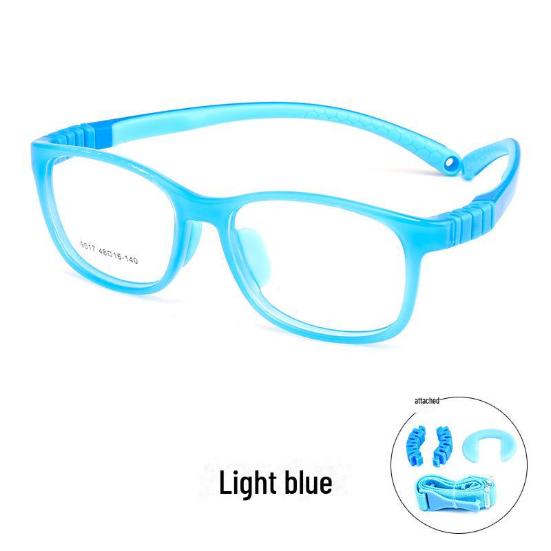 

Ультралегка силіконова оправа для дитячих окулярів 9017ET для короткозорості - маленька оправа для хлопчиків та дівчаток