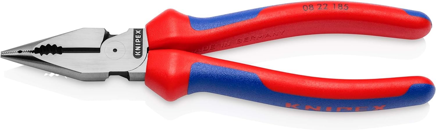 

KNIPEX Needle Nose Pliers Comfort Handle 185mm 0822-185