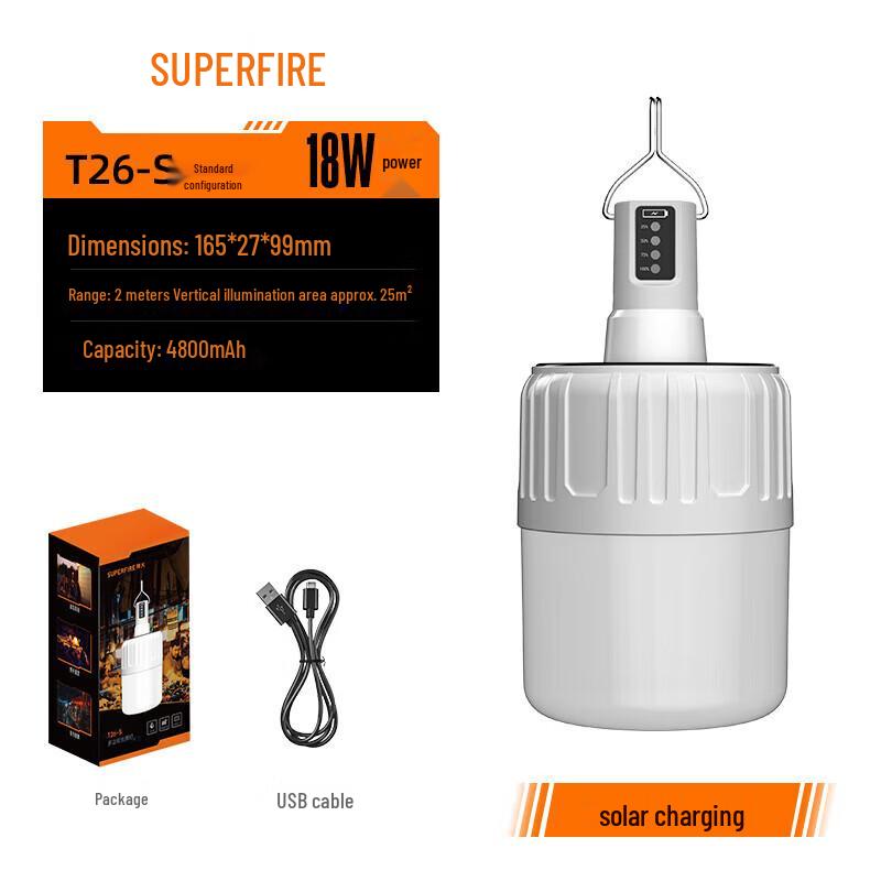 Shenhuo T26-S Rechargeable Camping & Emergency LED Light
