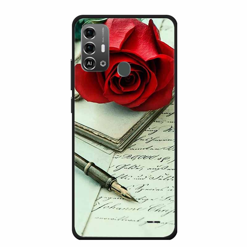 For ZTE Blade A53 Pro Case A53+ Fashion TPU Soft Protective Silicone Back Covers For ZTE Blade A53 Plus Animal Etui A53Pro Capas