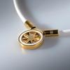 BANDEL Healthcare Necklace Earth mini 2.0 (White x Gold, 43cm)