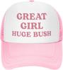 Funny Trucker Hats for Women Hot Pink Funny Gag Baseball Cap for Girls Women Men Hat