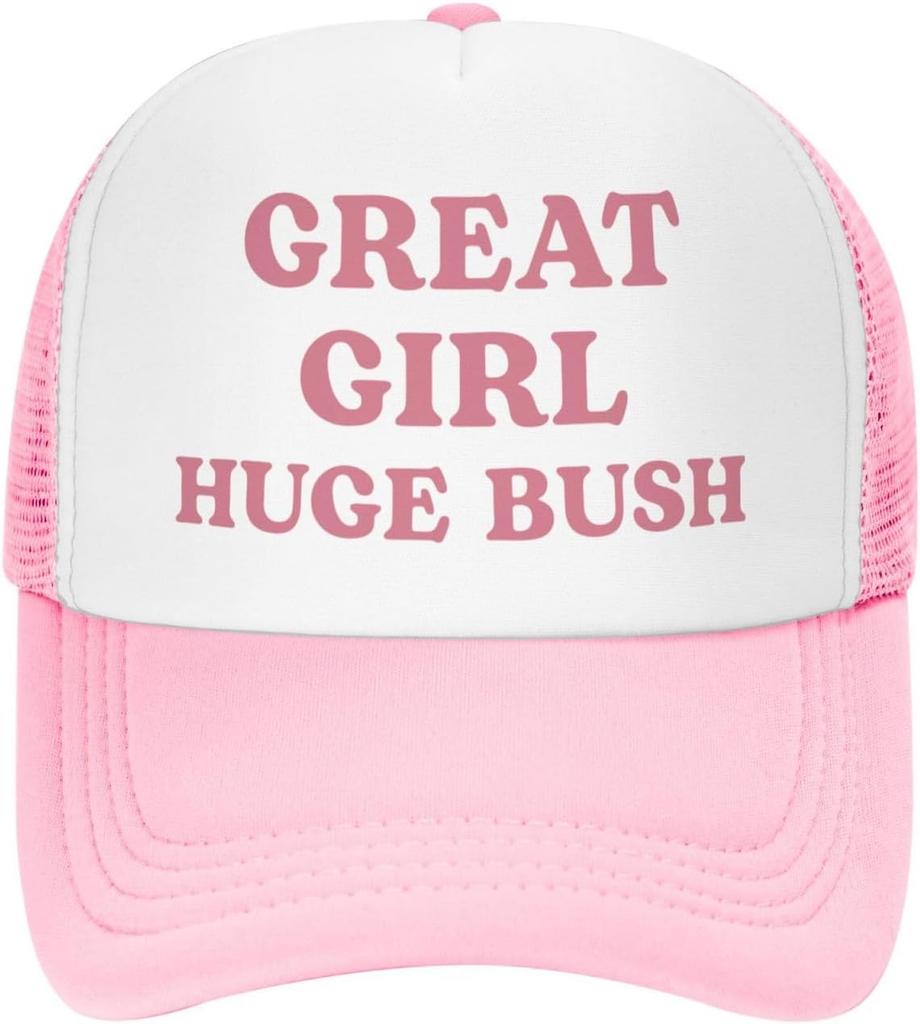 Funny Trucker Hats for Women Hot Pink Funny Gag Baseball Cap for Girls Women Men Hat