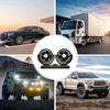 Portable Car Fan Double Head Car AC 360 Degree Rotatable Vehicle Air Circulation Auto Cooling Device For Small Cars And Large
