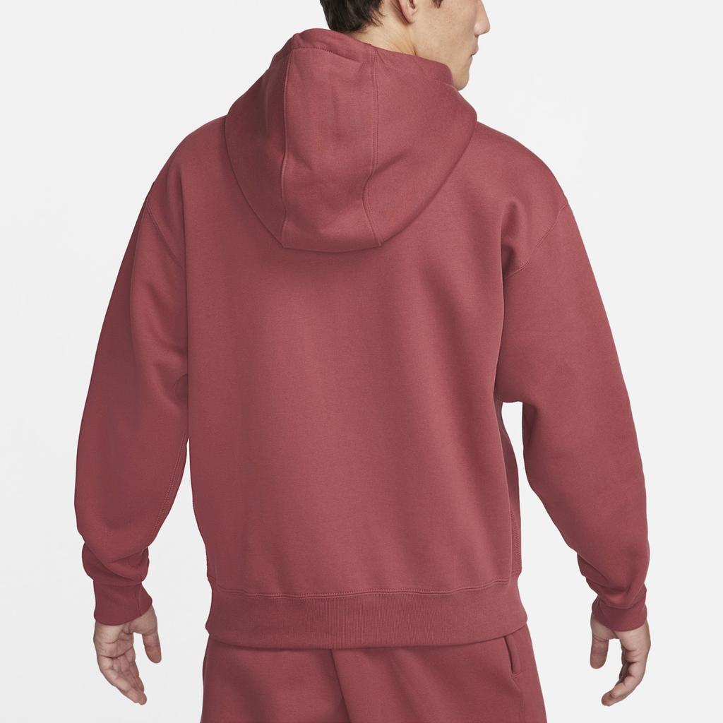 Nike Sweatshirts Men's Red Hooded Moderate Regular DA0316-661