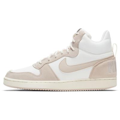 Court Borough Mid Premium Sail Light Orewood Brown Women Sneakers White Silt-Red 844907-101