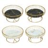 Metal Wire Fruit-Basket Fruit Bowl Modern Fruit-Basket for Vegetable-Snack-Countertop Metal Fruit Tray Table-Centerpiece