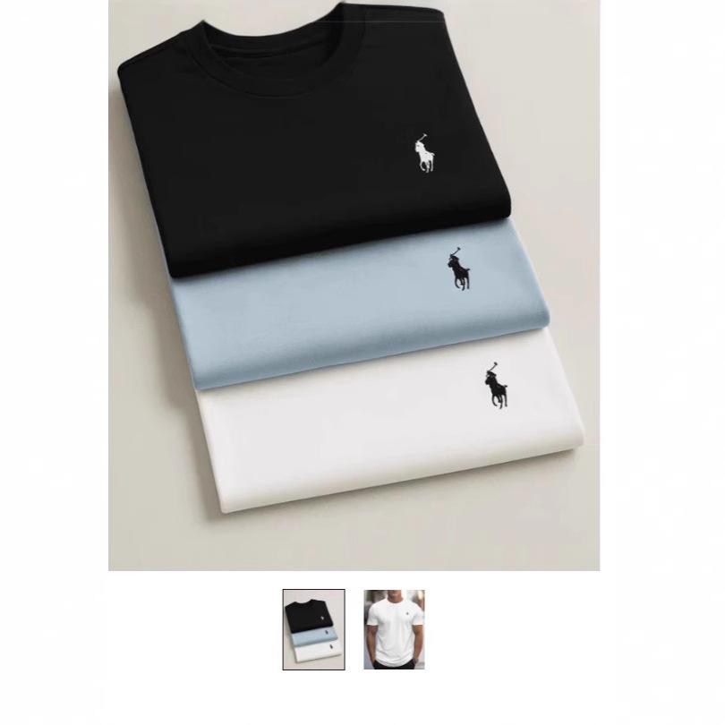 European Style Loose Heavyweight Pure Cotton T-Shirt 2025 Fashion Trend