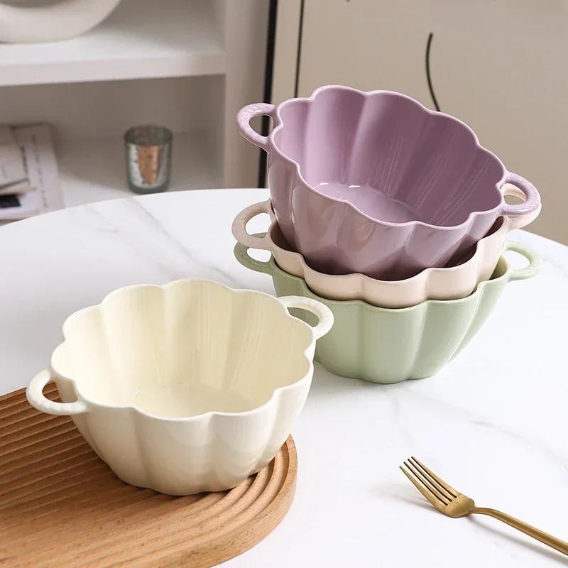 Kitchen Supplies Ceramic Tableware Ramen Bowl Home Utensils for Hospitality Ceramic Dishes to Eat Bowls for Food Noodle Rice Bar