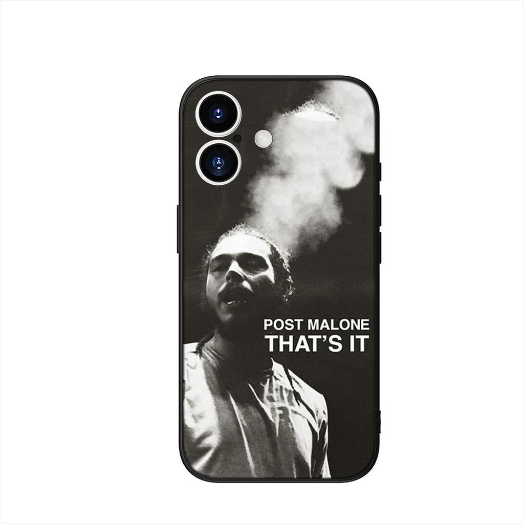 Posts Hot Malones Poster Phone Cover Case for Apple iPhone 17 16 15 11 Pro XS Max XR 6 7 8 Plus + SE 2020 5 16E Casing