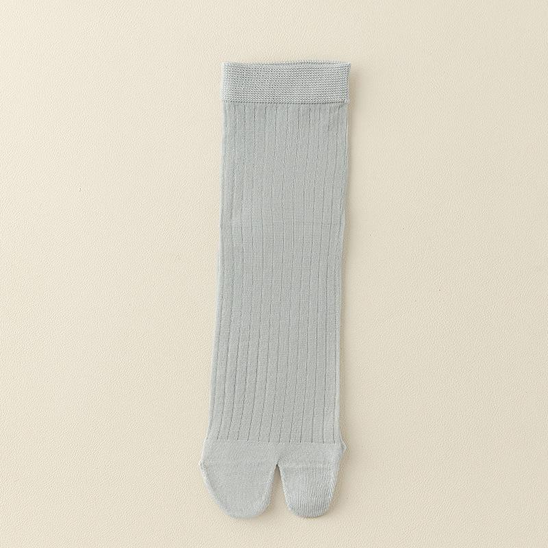 Seide-Seide Zweizehen Herren Mittelhoch Sport Anti-Geruch Schweißabsorbierend Netz Split-Toe Socken Zehensocken Reißfestigkeit