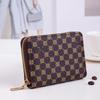 2024 Polka Dot Mini Coin Purse with Multi-Card Slots - Small Square Clutch & Card Holder