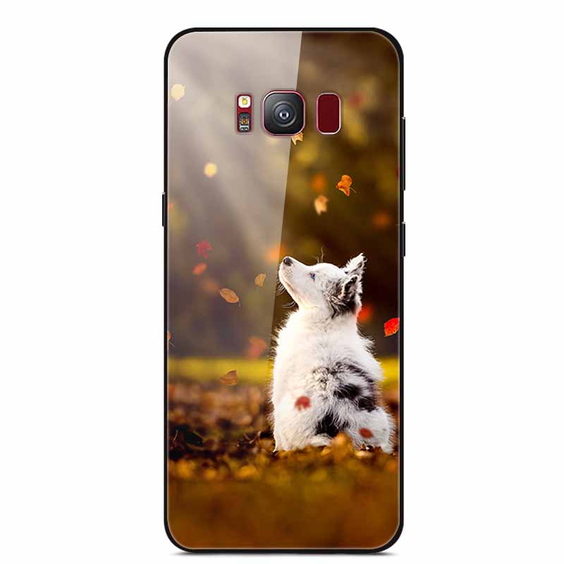 Glass Back Cover For Samsung S8 Plus Phone Case S8Plus Hard Tempered Glass Case For Samsung Galaxy S8 Plus Case S 8 Soft Edge