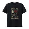 Gothic Emo Music Fan T Shirt Respect Your Elders Unique Tribute to Culture  vintage Washed Soft graphic Stretched Comfortable