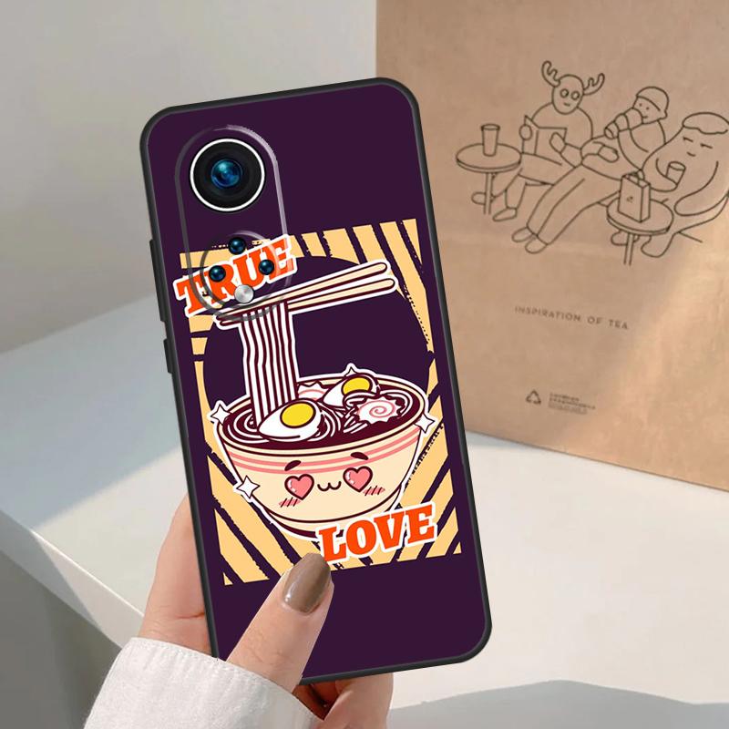 

Eating Ramen Noodle Lovers Case For Honor Magic 7 Lite 5 6 8 Pro Honor 400 200 Pro X9c X9b X9a X8a X8b 50 70 90 Cover Honor Magic7 Pro